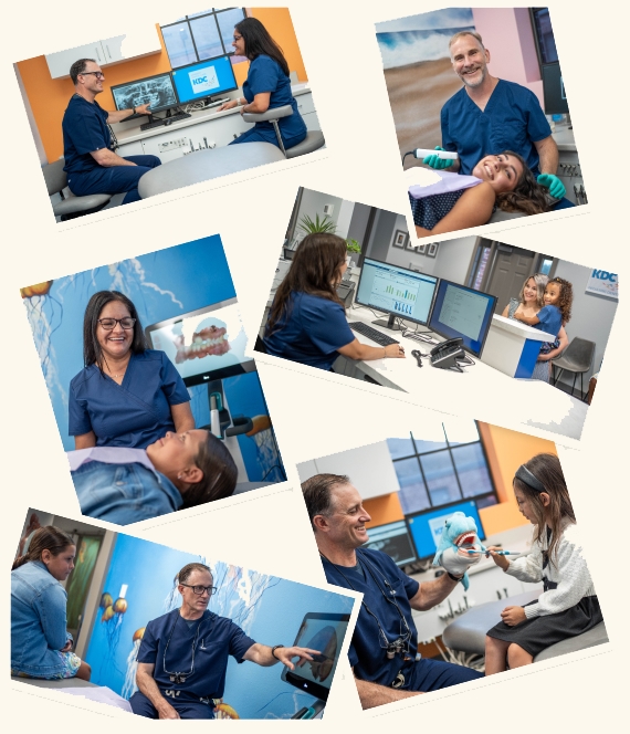 Kennedy Dental Care team and patient moments