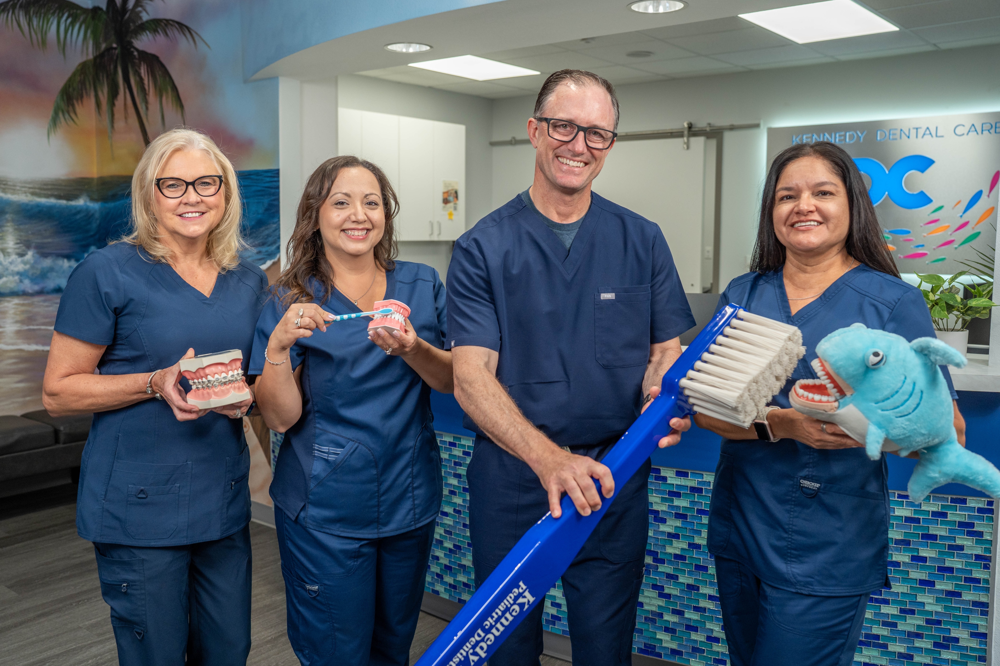 A new patient's first visit at Kennedy Dental Care