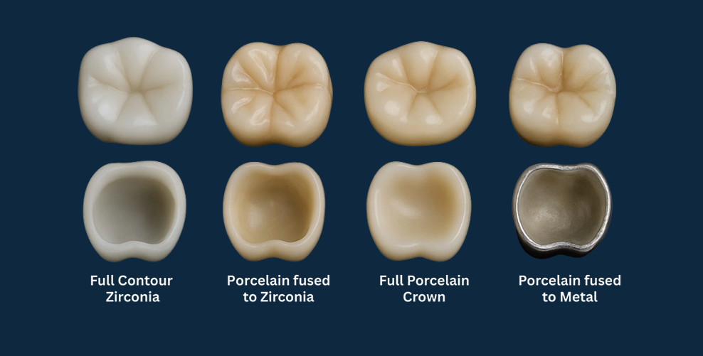 Types of Dental Crowns: Which Material Is Best?