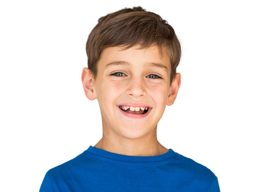 Smiling young patient of Kennedy Dental Care