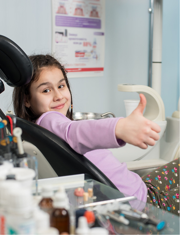 A Kennedy Dental Care team member caring for a child with complex medical needs